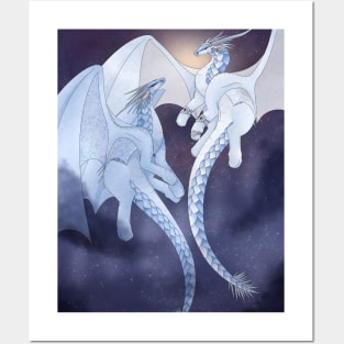 Snowfall and Lynx - Wings of Fire Posters and Art